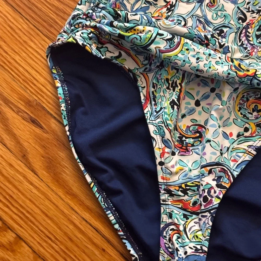 Lauren Ralph Lauren Swimwear with Multicolor Paisley Design